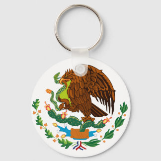 Porte-clés Drapeau mexicain / Armoiries mexicaines