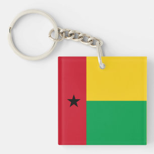 Porte-clés Drapeau national de Guinée-Bissau