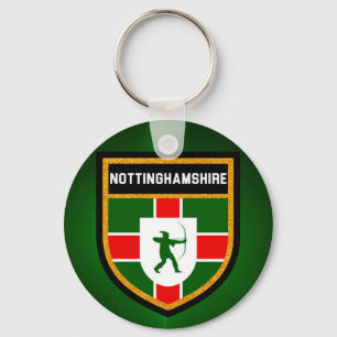 Porte-clés Drapeau Nottinghamshire