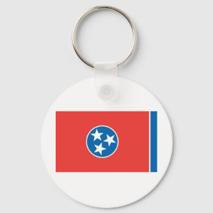 Porte-clés Drapeau officiel d'état du Tennessee