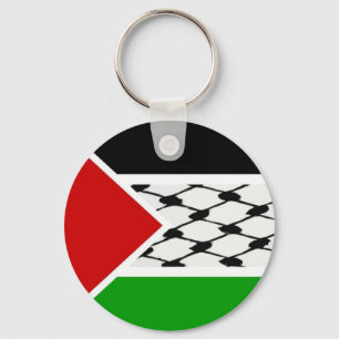 Porte-clés Drapeau Palestine Keffiyeh