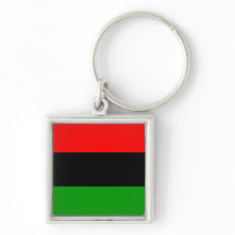 Drapeau panafricain rouge, noir, vert