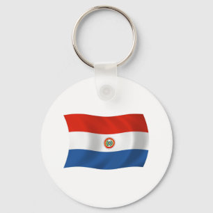 Porte-clés Drapeau Paraguayen