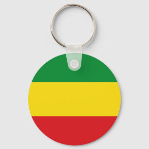 Porte-clés Drapeau rastafari éthiopien Rasta