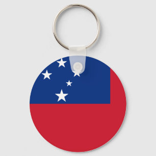 Porte-clés Drapeau Samoa