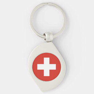 Porte-clés Drapeau Suisse