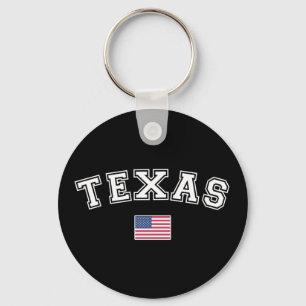 Porte-clés Drapeau Texas State USA