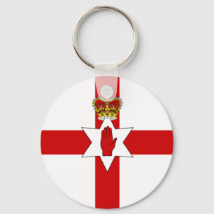 Porte-clés Drapeau Ulster Banner Irlande du Nord