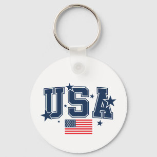 Porte-clés Drapeau USA