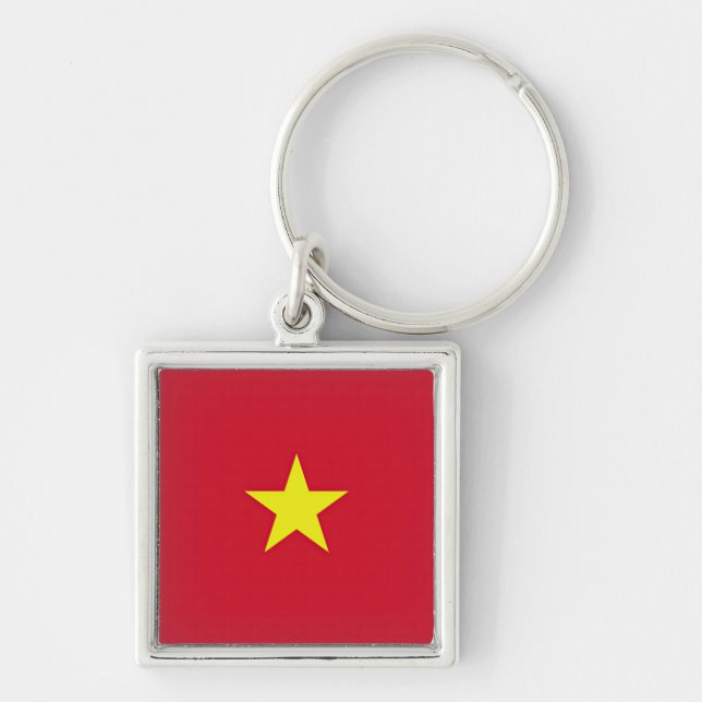 Porte-clés Drapeau Vietnam (Devant)