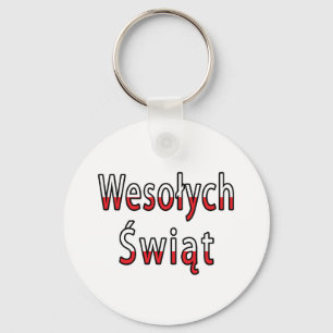 Porte-clés Drapeau Wesolych Swiat