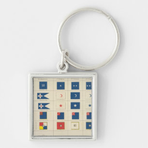 Porte-clés Drapeaux, insignes, etc.