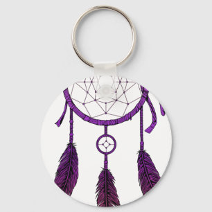 Porte-clés Dream Catcher Purple