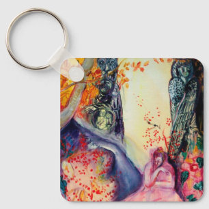 Porte-clés DREAM D'OR / Méditation Yoga Jardin Zen