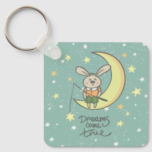 Porte-clés Dreams Come True Bunny on the Moon