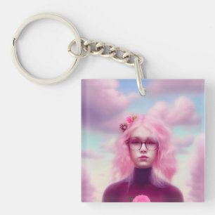 Porte-clés Dreamy Rose