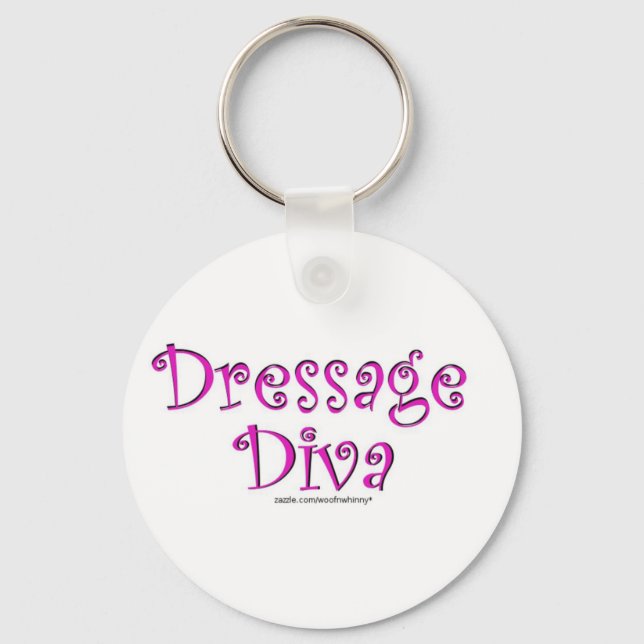 Porte-clés Dressage Diva (Recto)