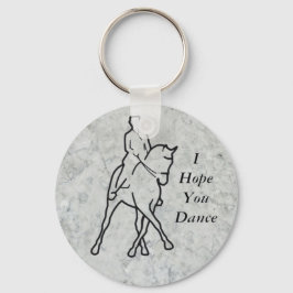 Porte-clés Dressage Horse & Rider - Half Pass