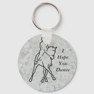 Porte-clés Dressage Horse & Rider - Half Pass