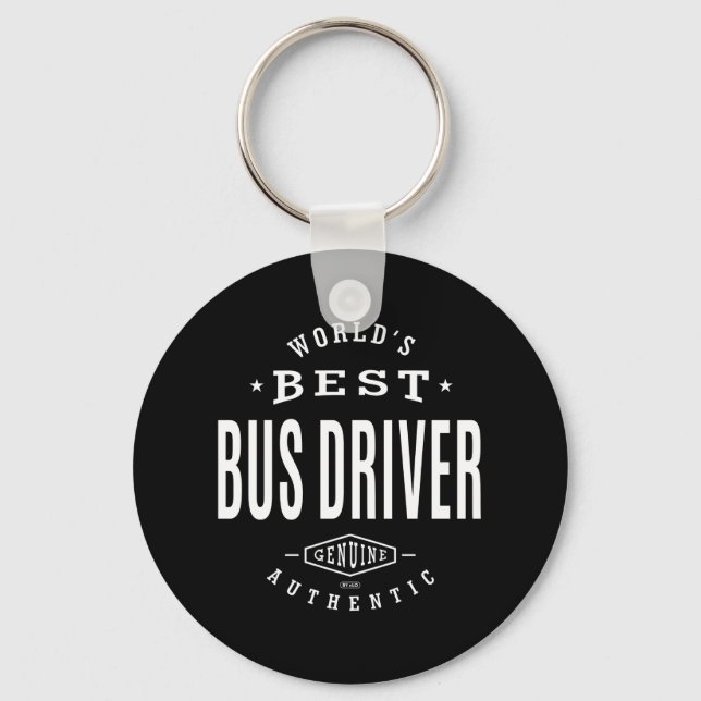 Porte-clés Driver du Meilleur Bus (Recto)