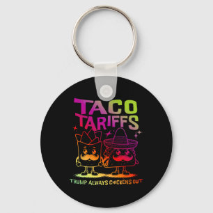 Porte-clés Droits de douane sur les tacos Trump fait toujours