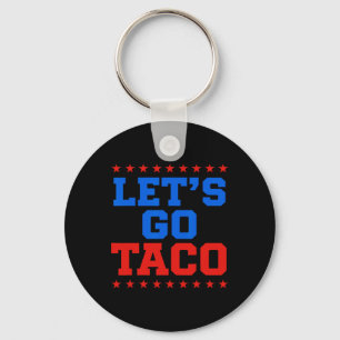 Porte-clés Drôle Allons-y Taco Design