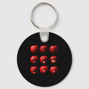 Porte-clés Drôle Bête Ai Gen Z Mème Brainrot Humour Fruit Amo