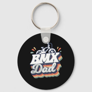 Porte-clés Drôle BMX Papa BMX Vélo Matching