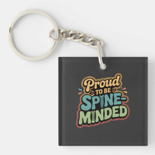 Porte-clés Drôle Chiropraticien Cadeau Spine Health Citation