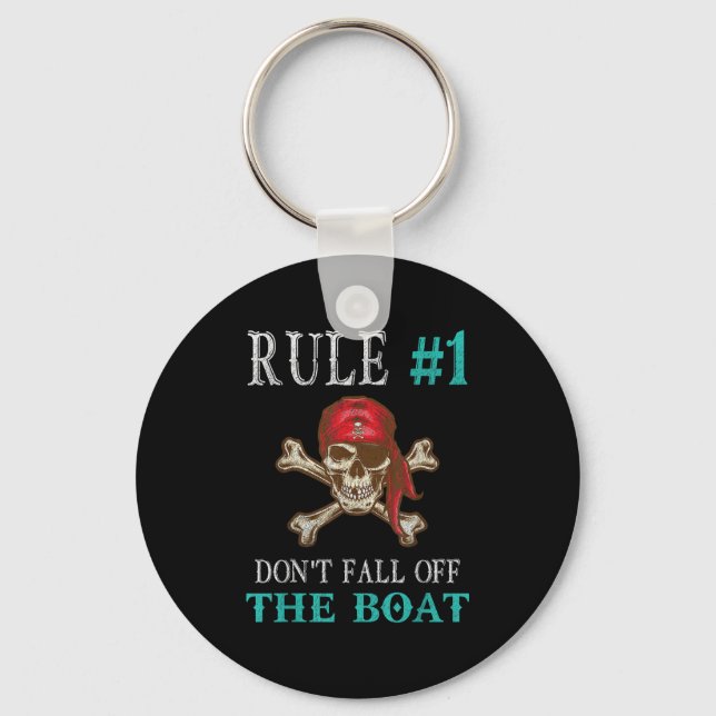 Porte-clés Drôle Citation Pirate Tampa Gasparilla Crossbones  (Recto)