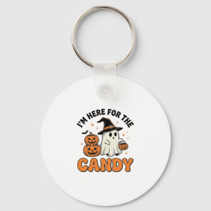 Porte-clés Drôle de bonbon Halloween Fantôme Citrouille Desig