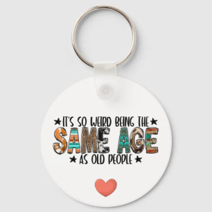 Porte-clés Drôle de vieilles porte - clés