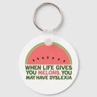 Drôle Dyslexie Citation Dyslexique Humour Watermel