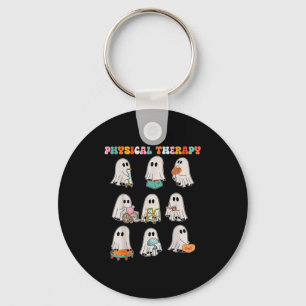 Porte-clés Drôle Halloween Ghost Physiothérapie Pt Physique