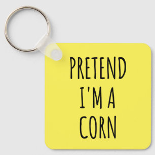 Porte-clés Drôle Halloween - Prétendre que je suis un Corn