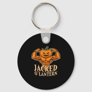 Porte-clés Drôle Jacked Halloween Citrouille Motivation entra