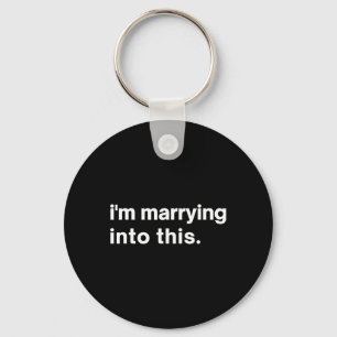 Porte-clés Drôle, je me marie avec ce fiancé1 