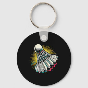 Porte-clés Drôle Joueur Dminton Love Shuttle Design 22