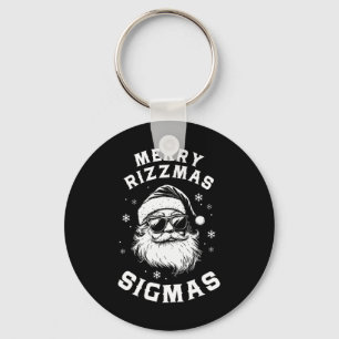 Porte-clés Drôle Joyeux Rizzmas Sigmas Enfants Adolescents Éc