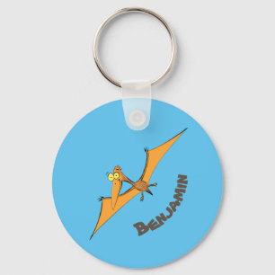 Porte-clés Drôle mignon dessin animé de pterodactyle volant o