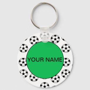 Porte-clés Drôle Motif de balle de football