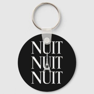 Porte-clés Drôle Nuit Nuit