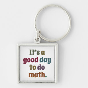 Porte-clés Drôle professeur de mathématiques dire mathématiqu