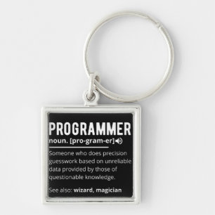 Porte-clés Drôle Programmer Code Développeur Définition