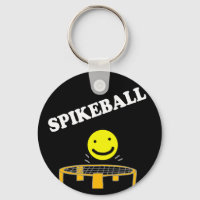 Drôle Spikeball Net avec Smile Face Art