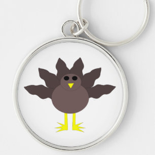 Porte-clés Drôle Thanksgiving Turquie Porte - clé