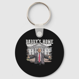 Porte-clés Drôle Trump Daddy’s Home Maison Blanche 2024
