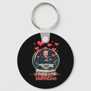 Porte-clés Drôle Trump est mon Valentin Hommes Femmes Partisa