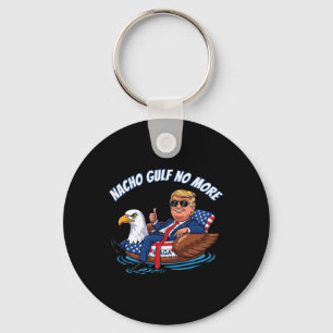Porte-clés Drôle Trump Nacho Golfe N'est Plus 2025 Patriotiqu
