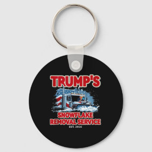 Porte-clés Drôle Trump Snowflake Removal 2024 Election Hilari